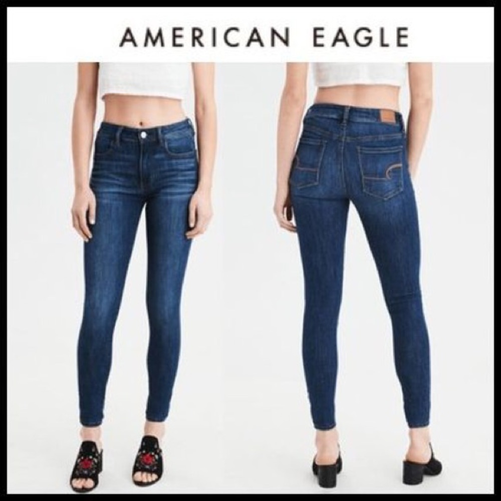 American Eagle High Rise Jegging
